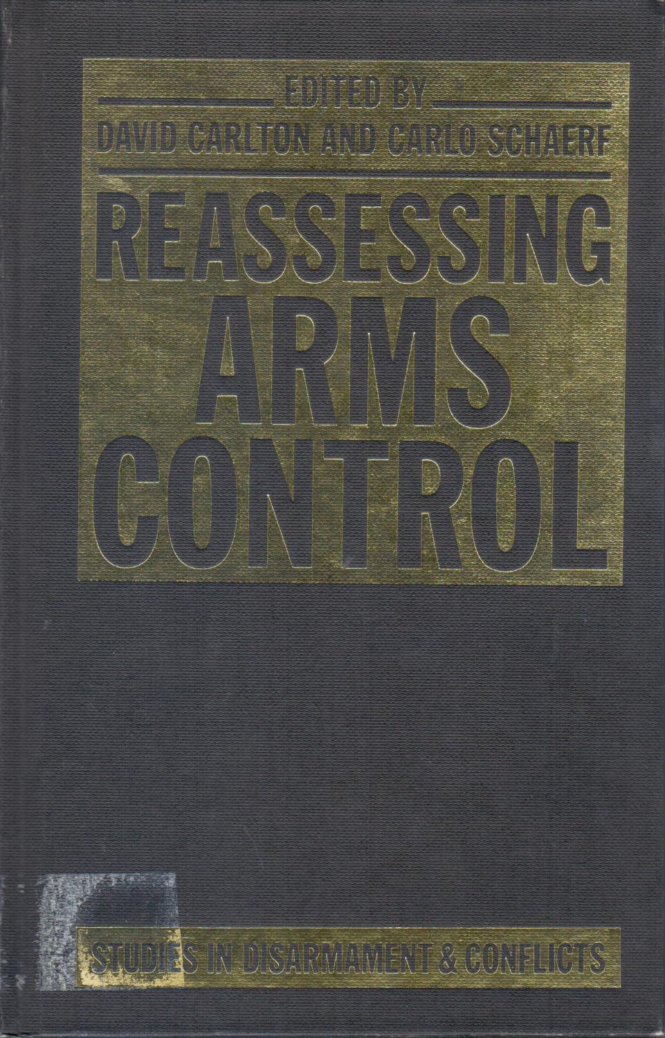 Book cover - Reassessing Arms Control
