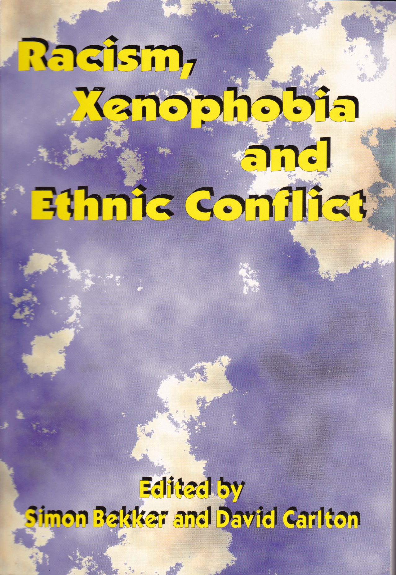 Cover Book - Racism, Xenophobia and Ethnic Conflicts